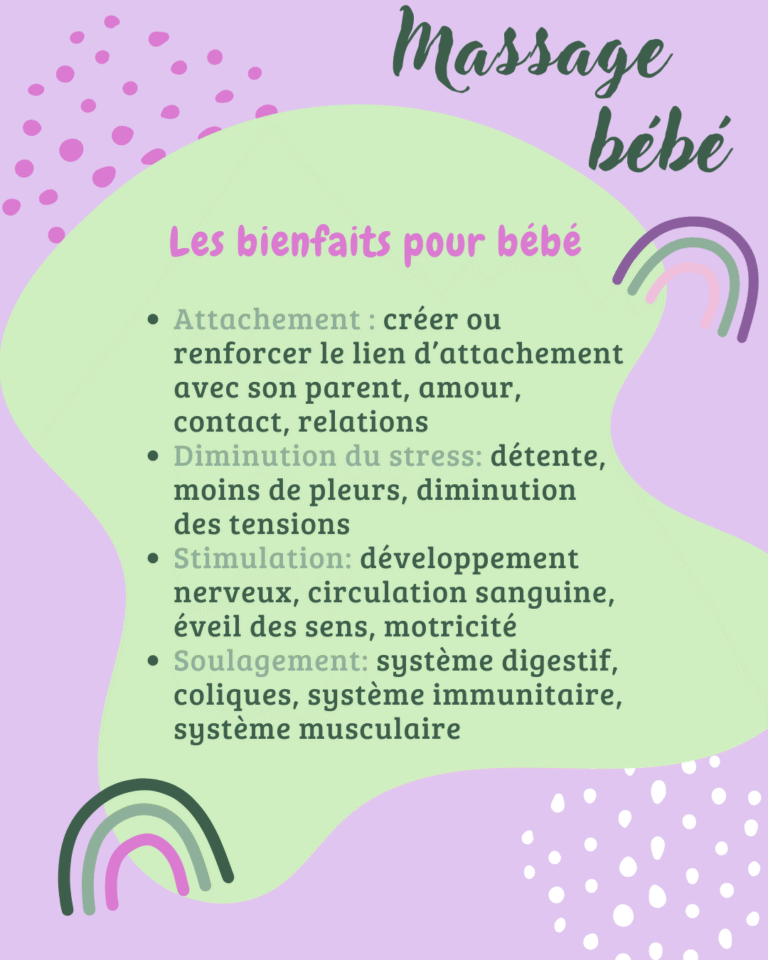Beige Pink Abstract Baby Massage Instagram Post (1080 x 1350 px)