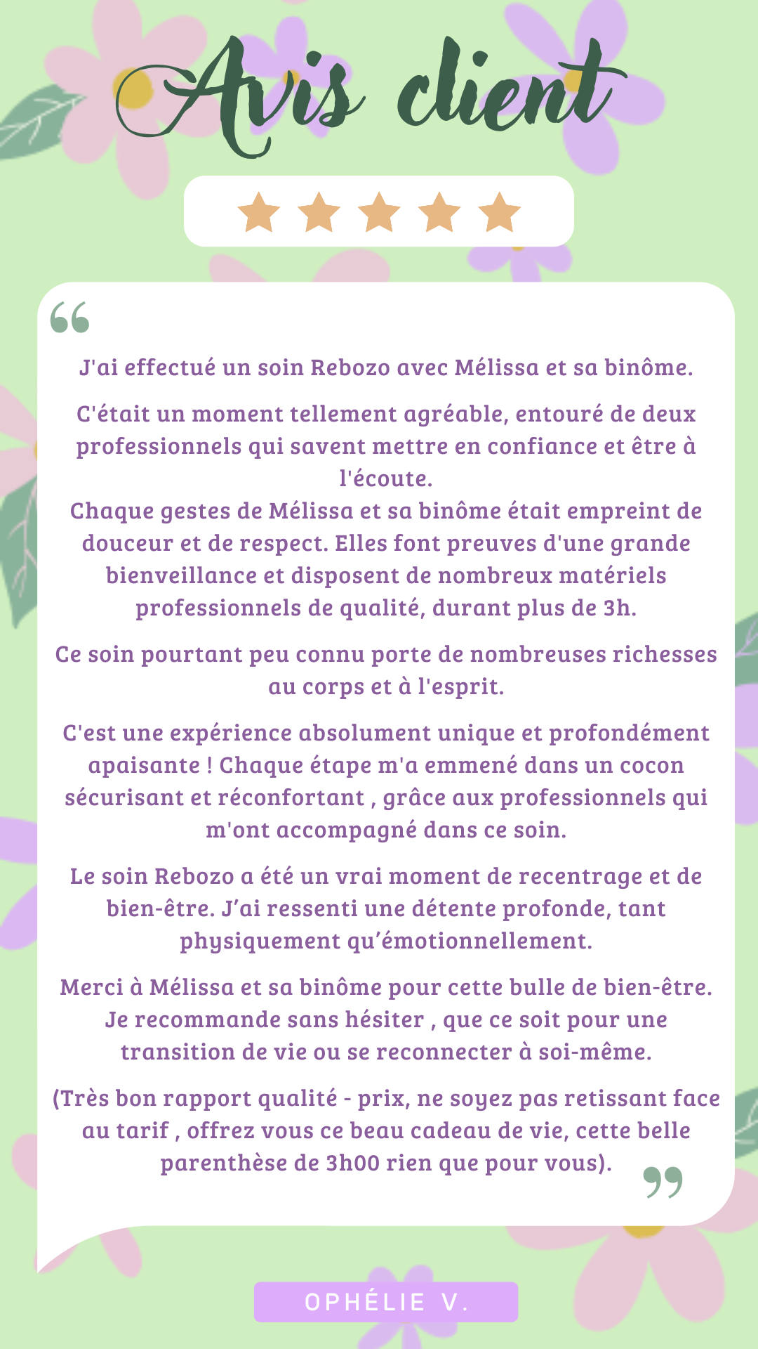 Story Instagram Avis Client Moderne Marron et Beige (1)